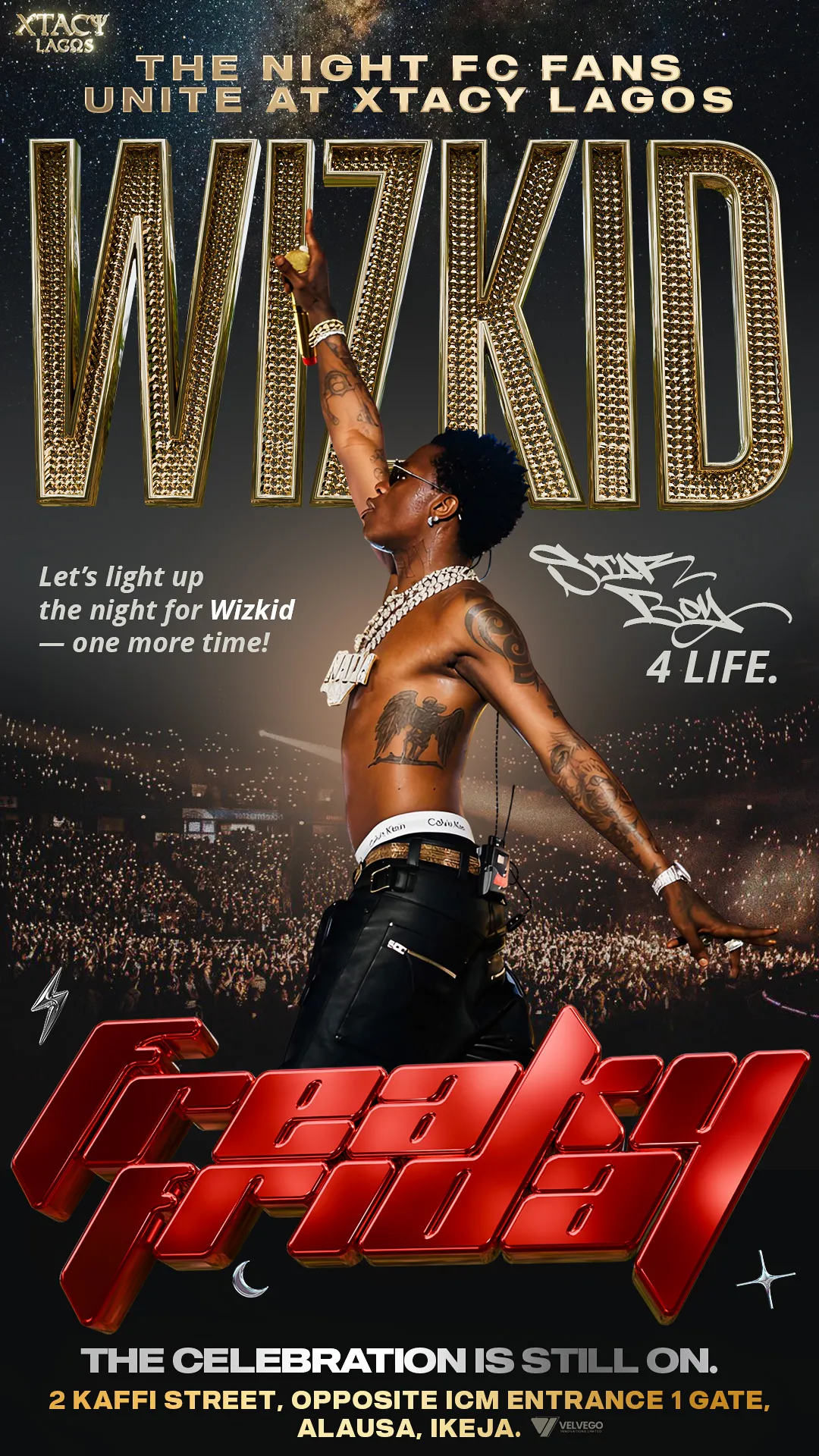 Wizkid FC Fans Night