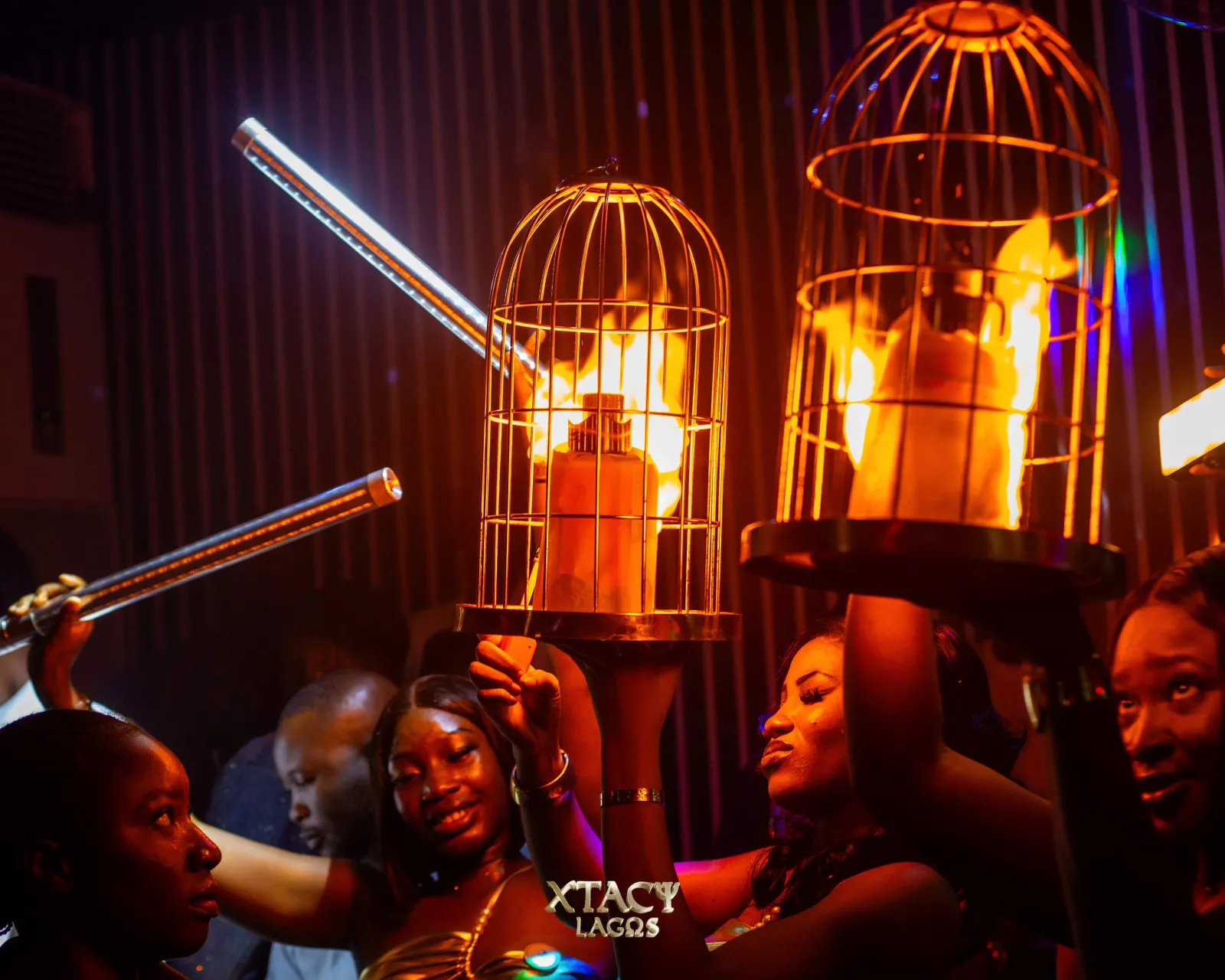 Xtacy nightclub Lagos — VIP event photo