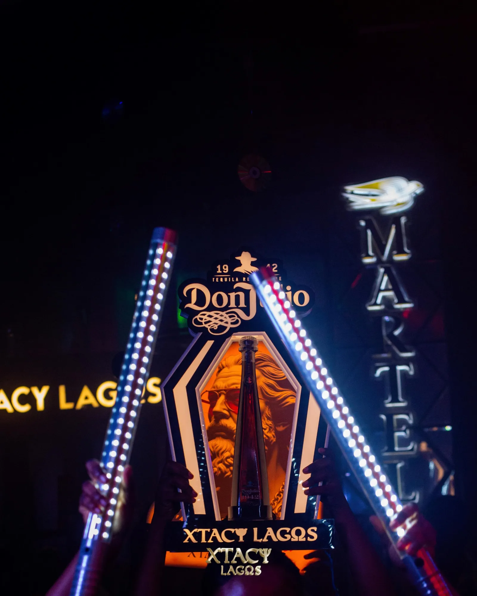 Xtacy nightclub Lagos — VIP event photo